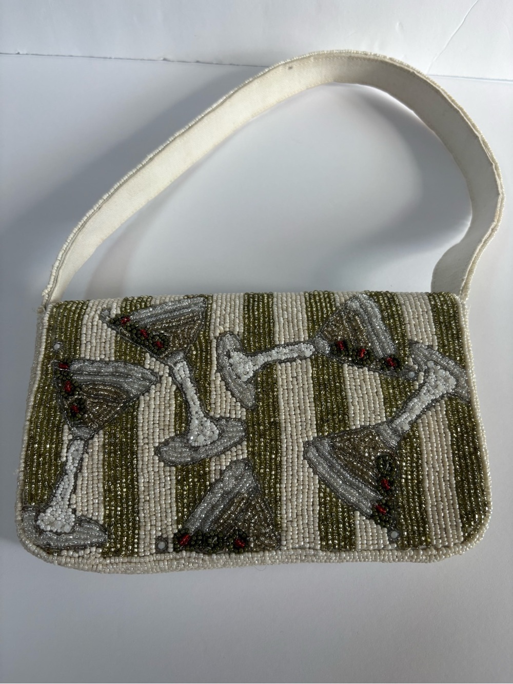 NWOT Anthropologie The Fiona Beaded Bag Food & Drink Edition - Picture 12 of 14